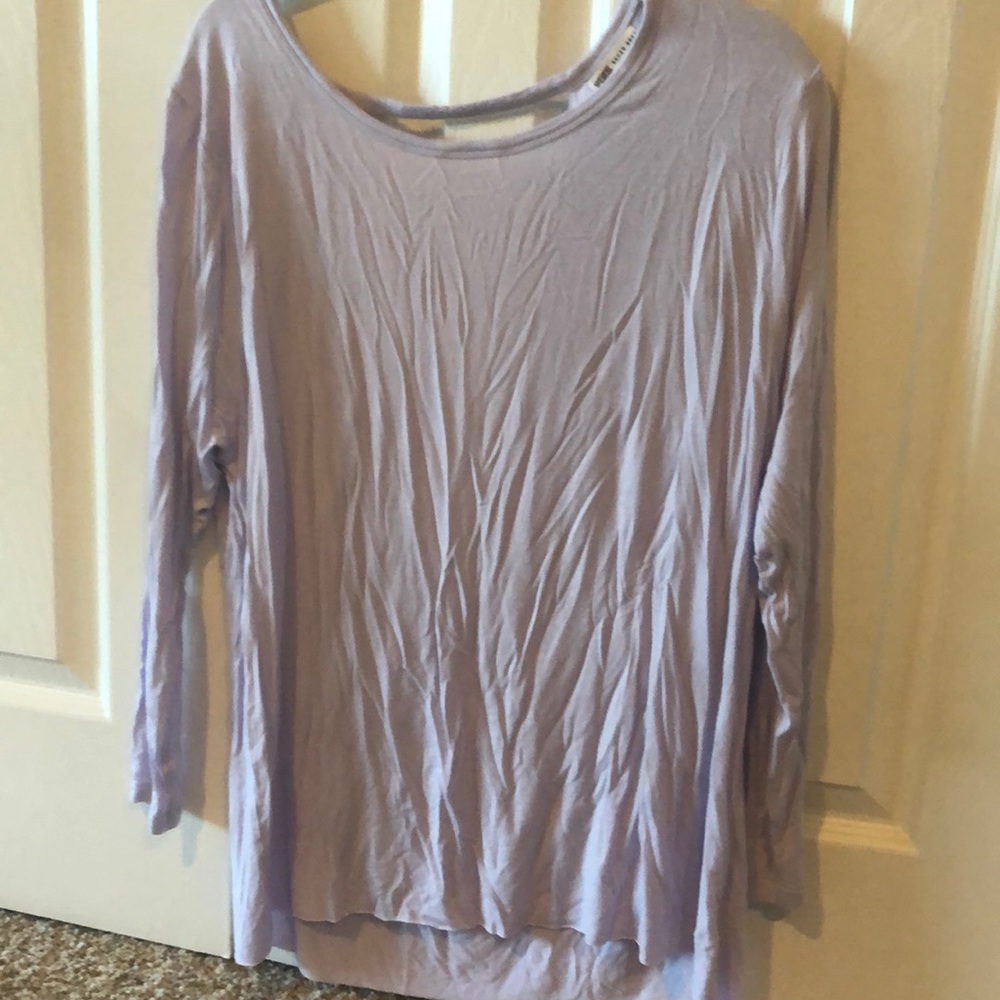 light weight Pink lavender long sleeve